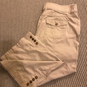 Style & Co. khaki capris